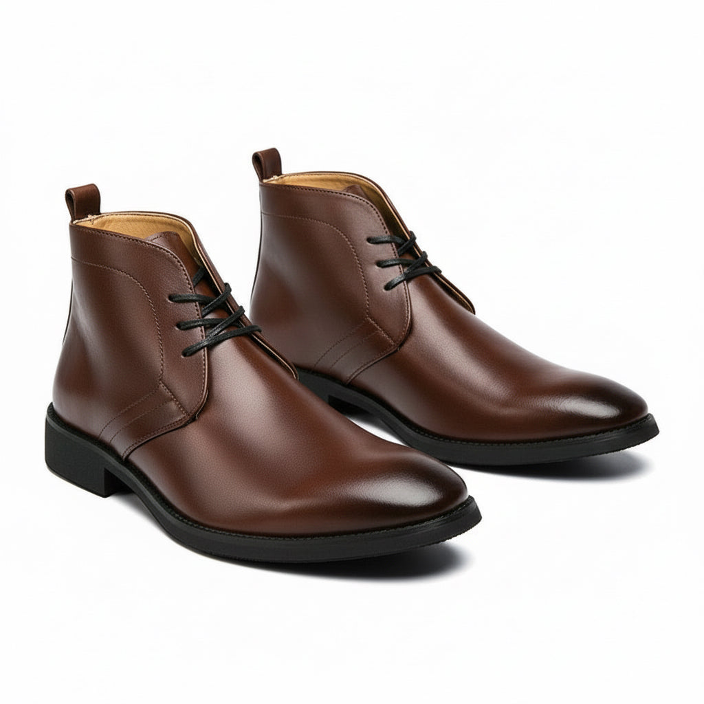 Men’s Fur-Lined Orthopedic Boots