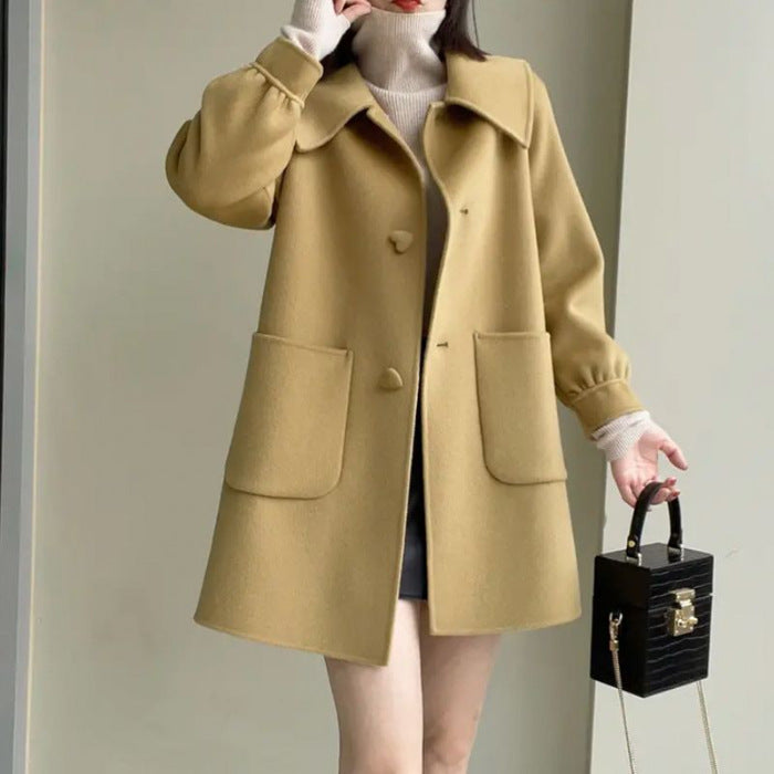 Slim Fit Woolen Coat