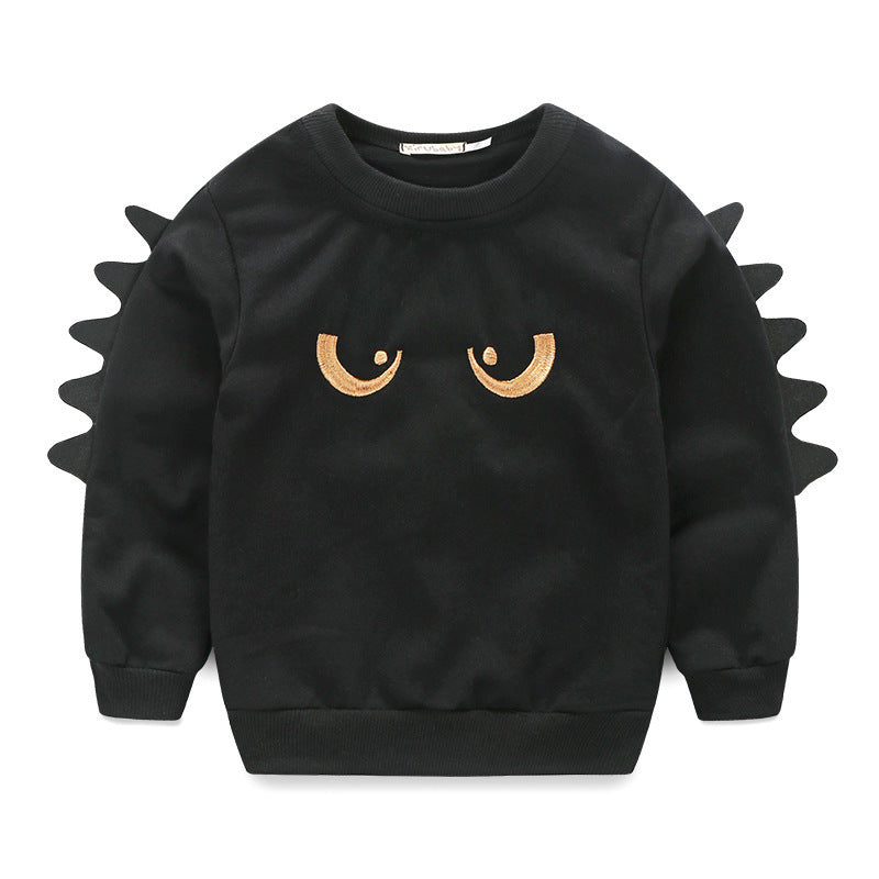 Casual Children Cartoon Long Sleeve Sweater Little Kids' Track Pants