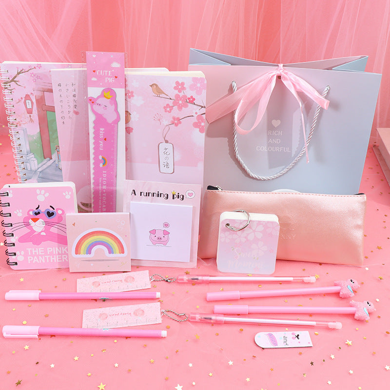 Girl Heart Elementary And Middle School Students Start School Spree