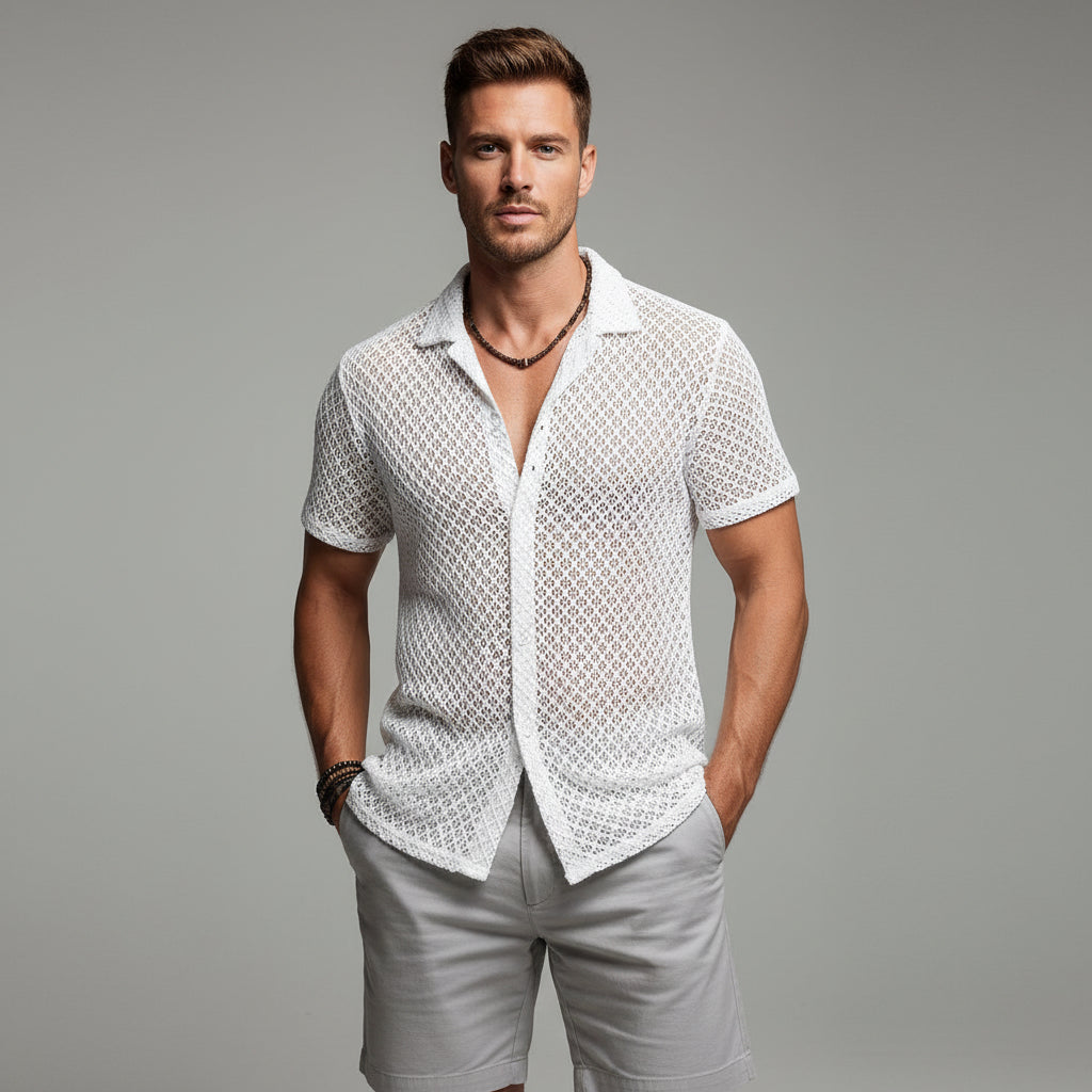 Mesh Short Sleeve Shirt