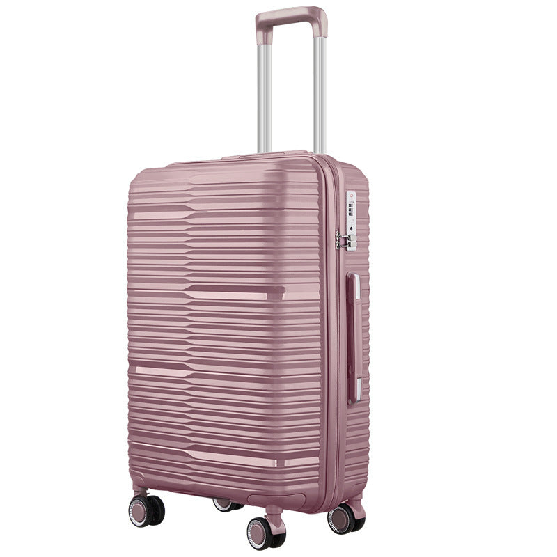 PP Material Trolley Case Mute Universal Wheel 20-inch