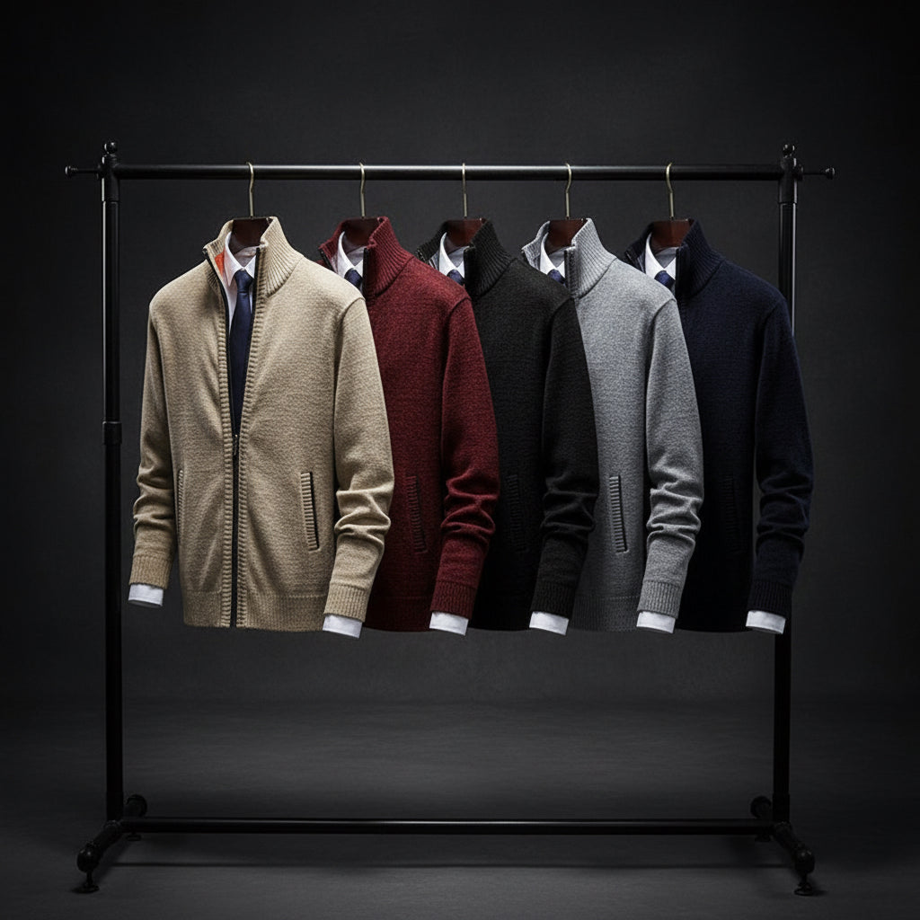 Solid Cardigan Sweaters Coat