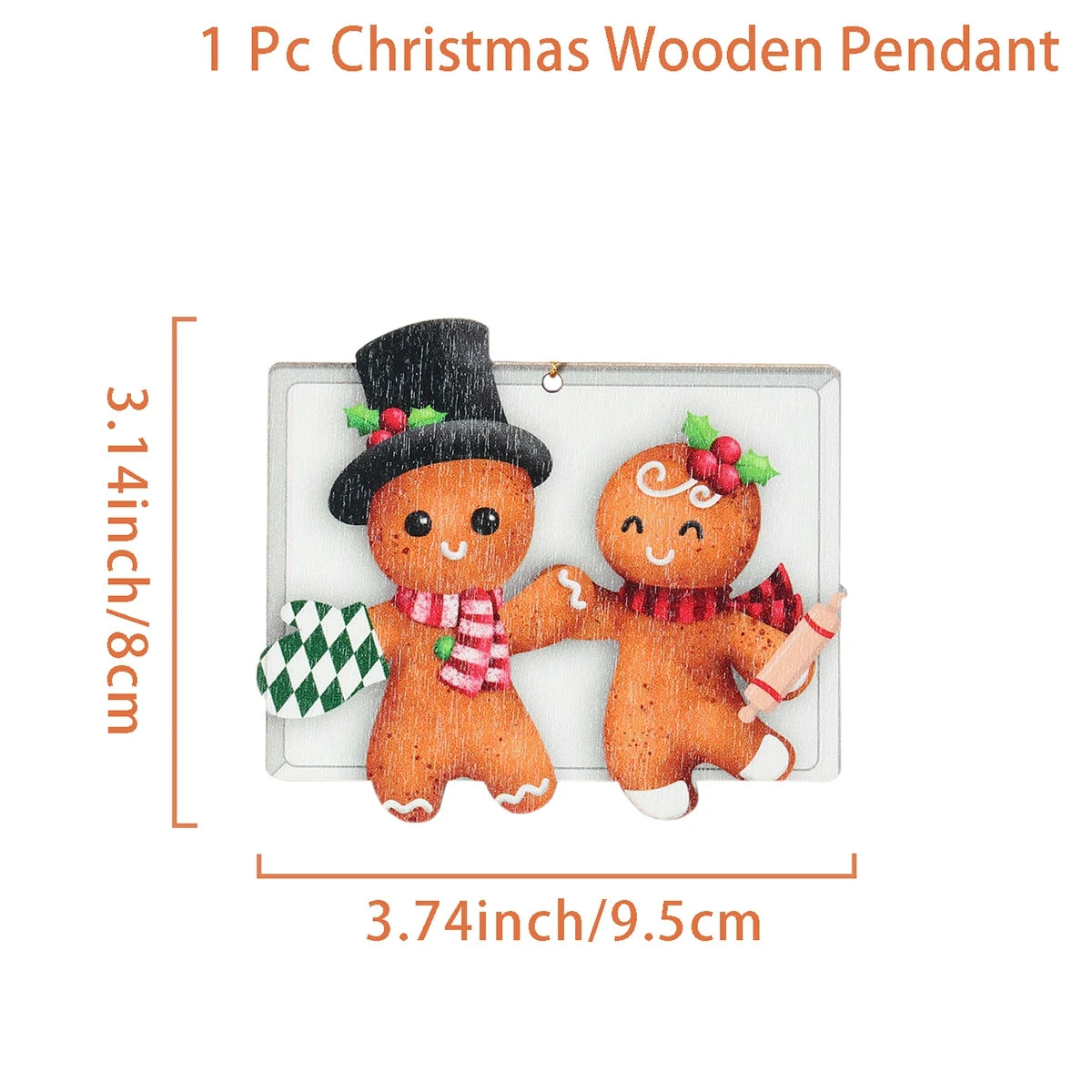 Christmas Wooden Tree Hanging Ornaments Christmas Decor For Home