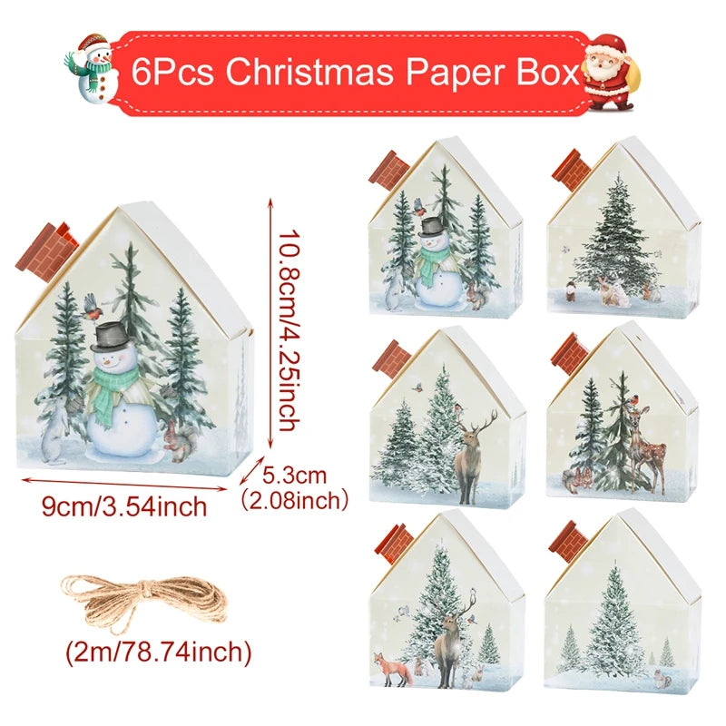 Christmas Paper Box | Merry Christmas Decorations