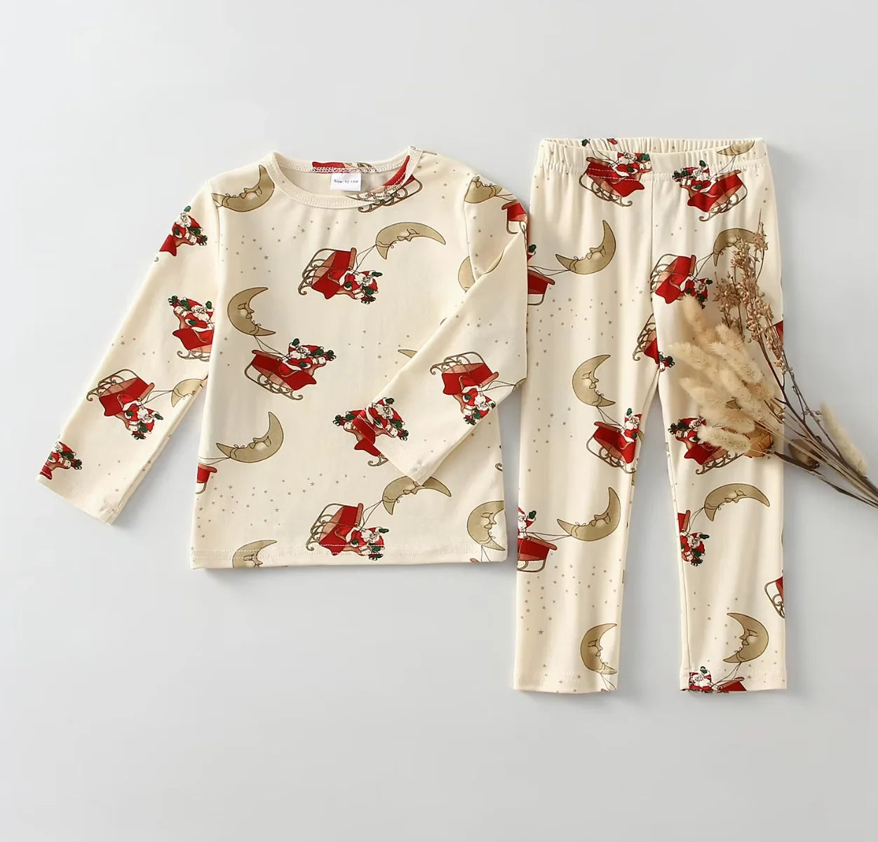 Christmas Children Pajamas Set | Kids Baby Girl Boys Underwear Clothing Long Sleeve Children Sleepwear Pajamas Sets Kids Clothing