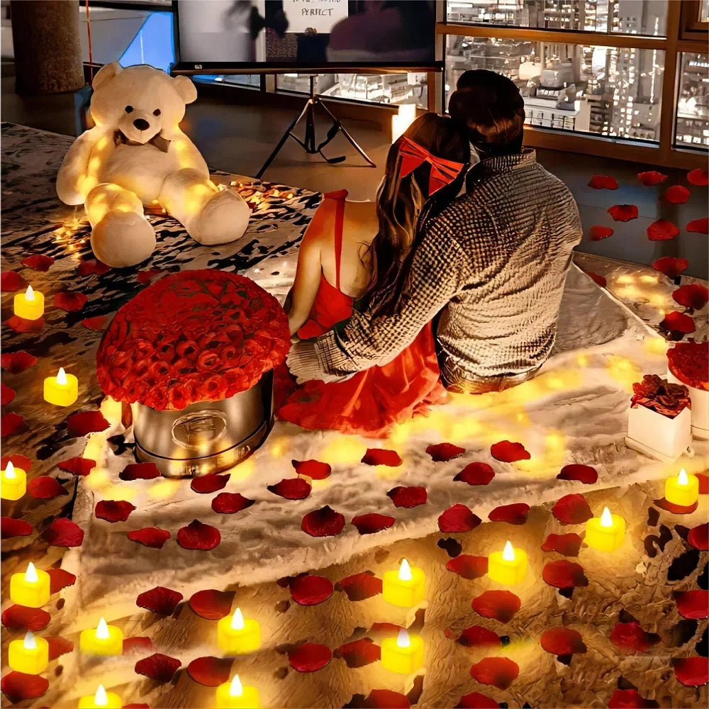 LED Candle 24Pcs/Set Flameless | Christmas Decor Candle Light