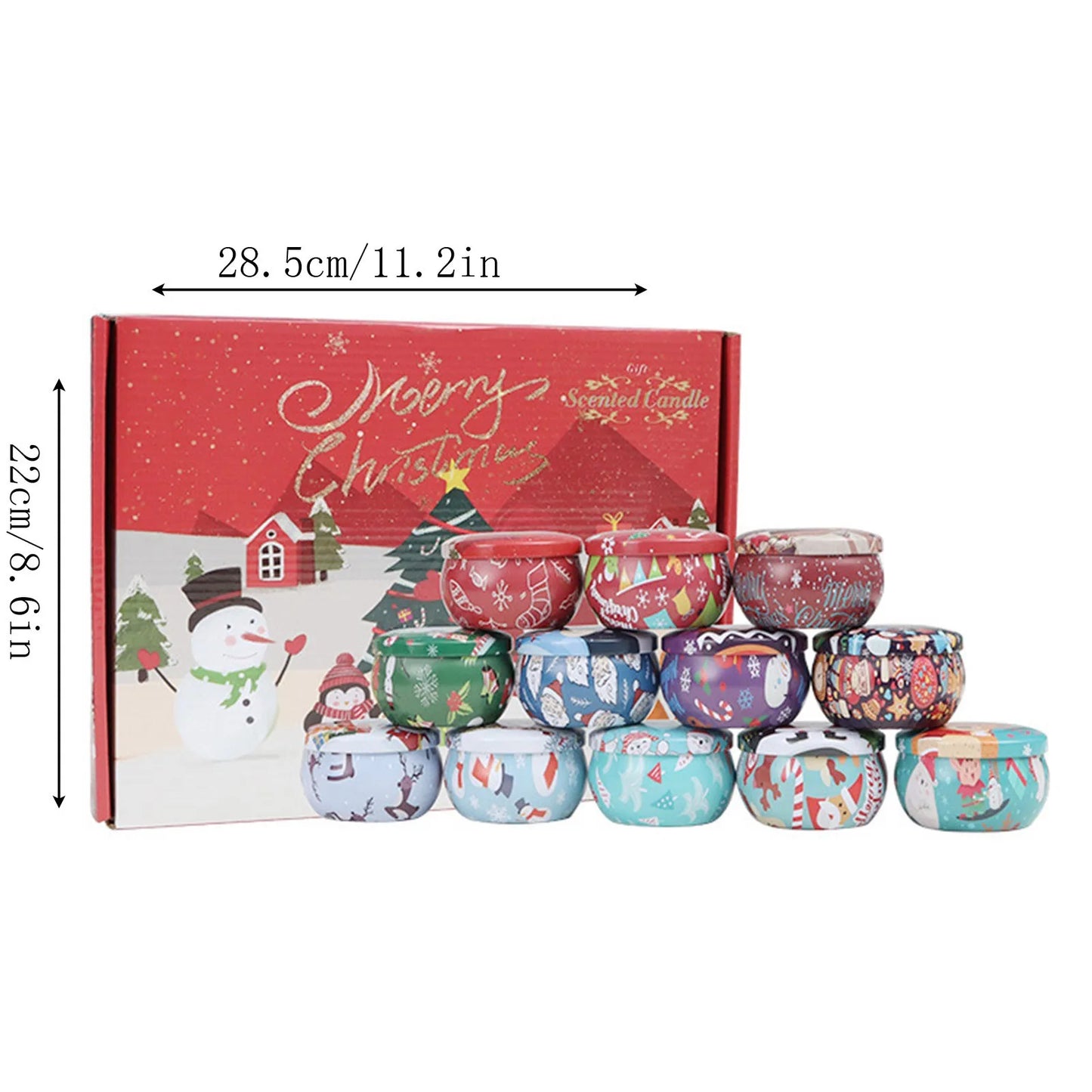 Christmas Candle Gift Set