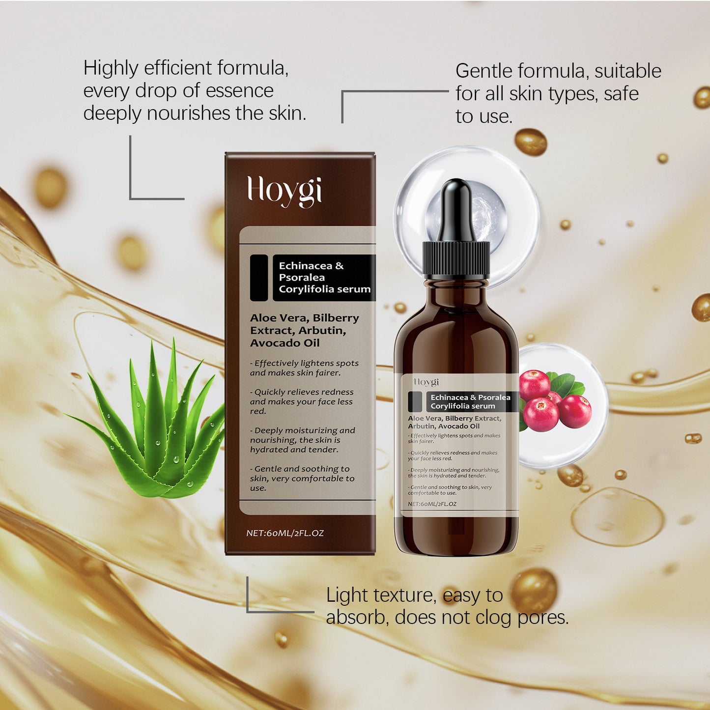 Soothing Delicate Skin Discoloration Improvement Facial Skin Gentle Care Solution