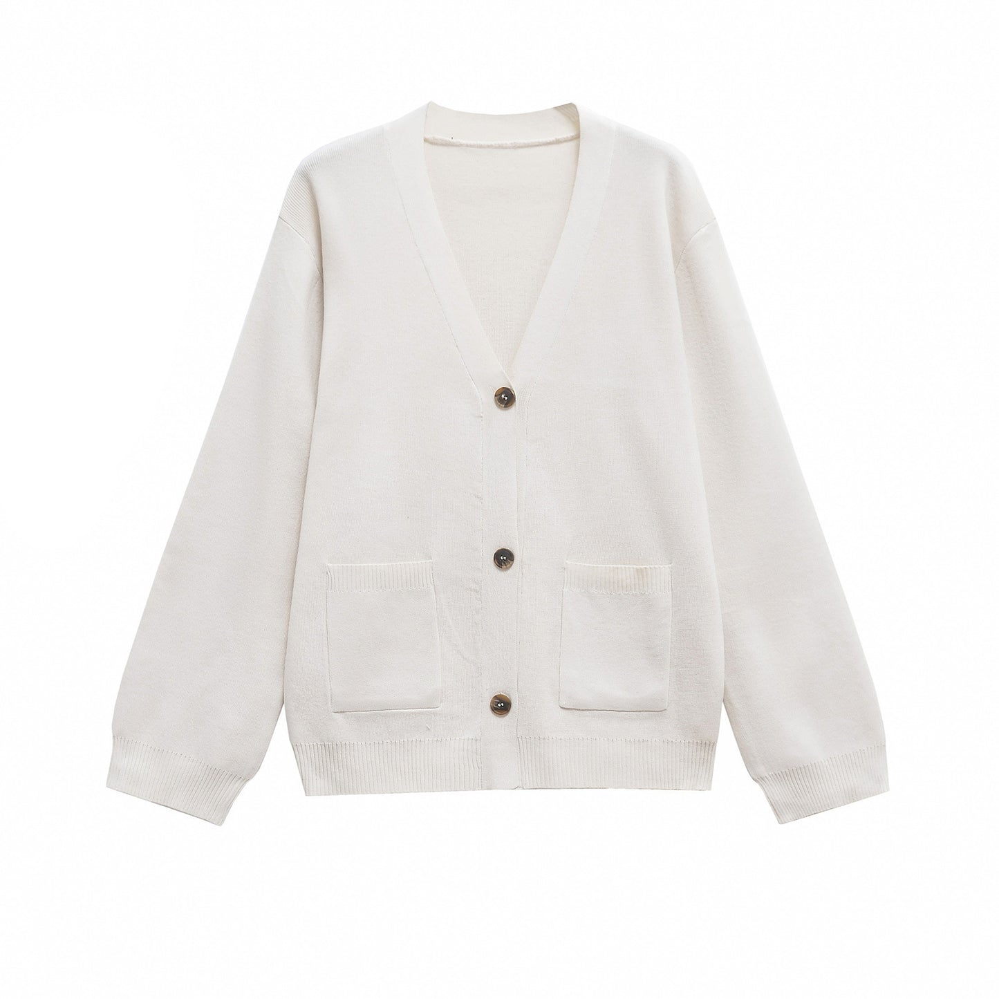 Long Sleeve Sweater Fashionable Elegant Knitted Cardigan