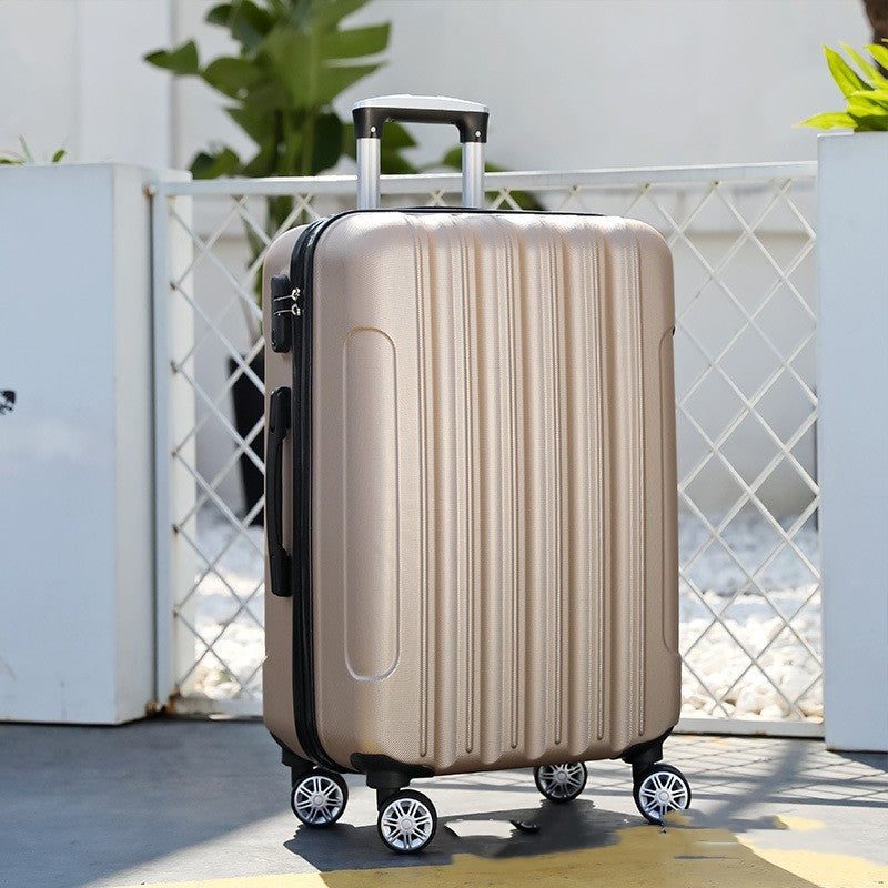 Luggage Men's And Women's Zipper ABS Material