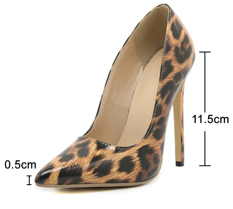 Leopard Heels
