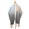 European And American Autumn And Winter Knotted Coarse Braid Imitated Mohair Jacquard