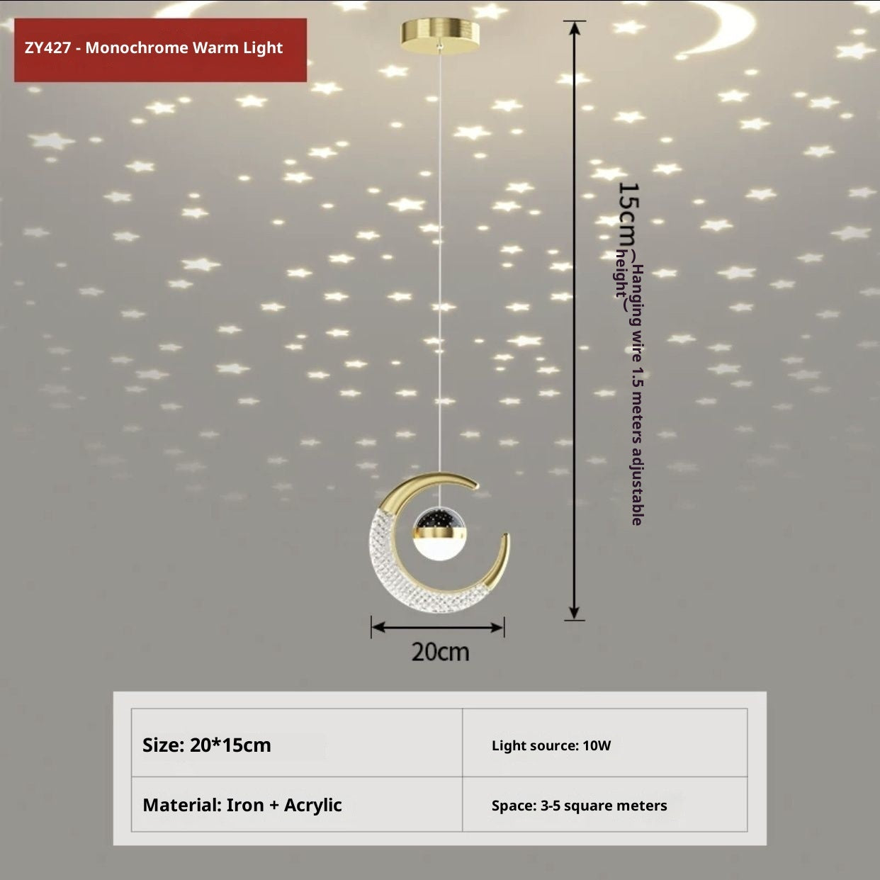 Adjustable Pendant Light