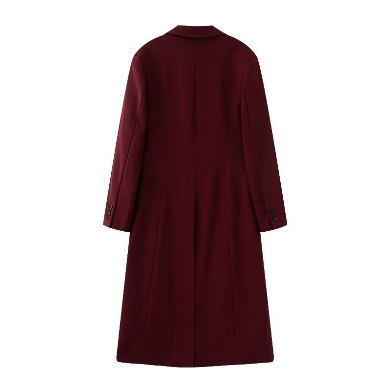 Casual Simple Suede Overcoat