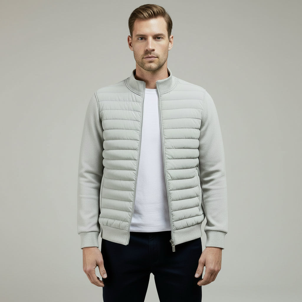 Lightweight Stand Collar Coat