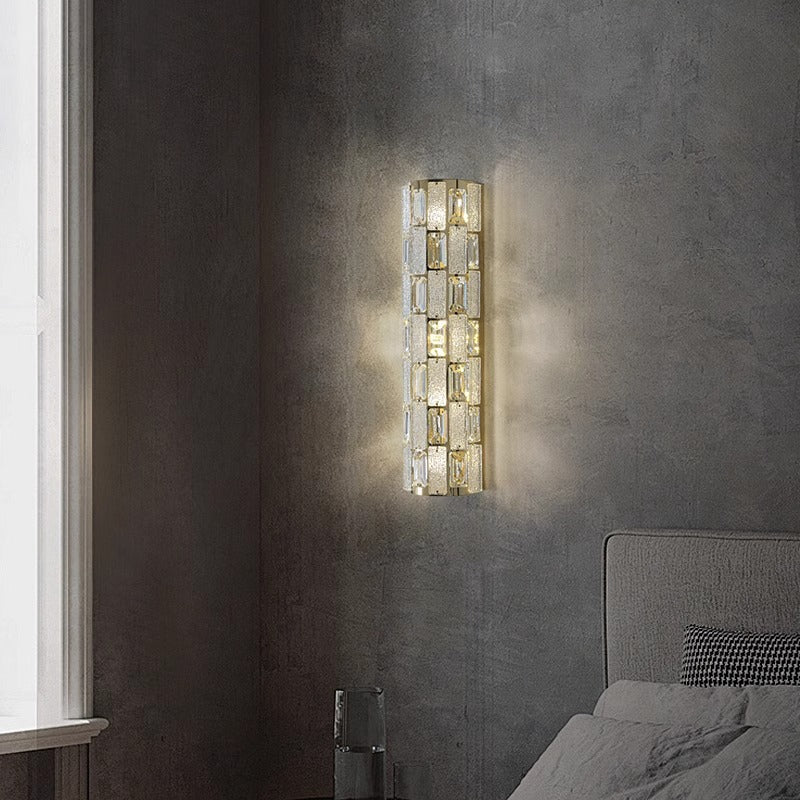 Modern Light Luxury Crystal Wall Lamp
