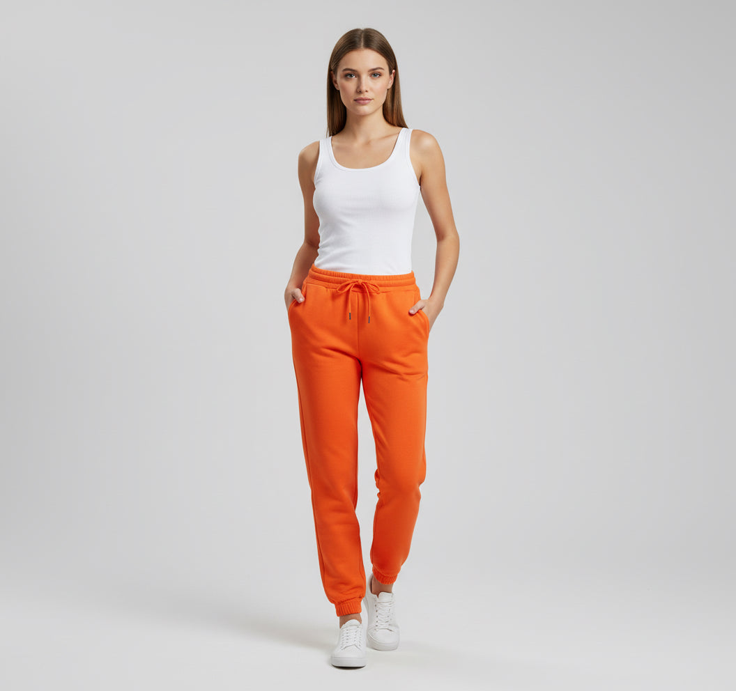 Solid Color Sports Pants Men's And Women's Sports Casual Pants