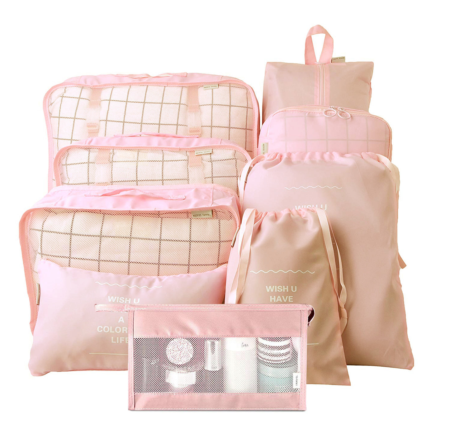 Luggage Storage Bag Travel Goods Storage Set