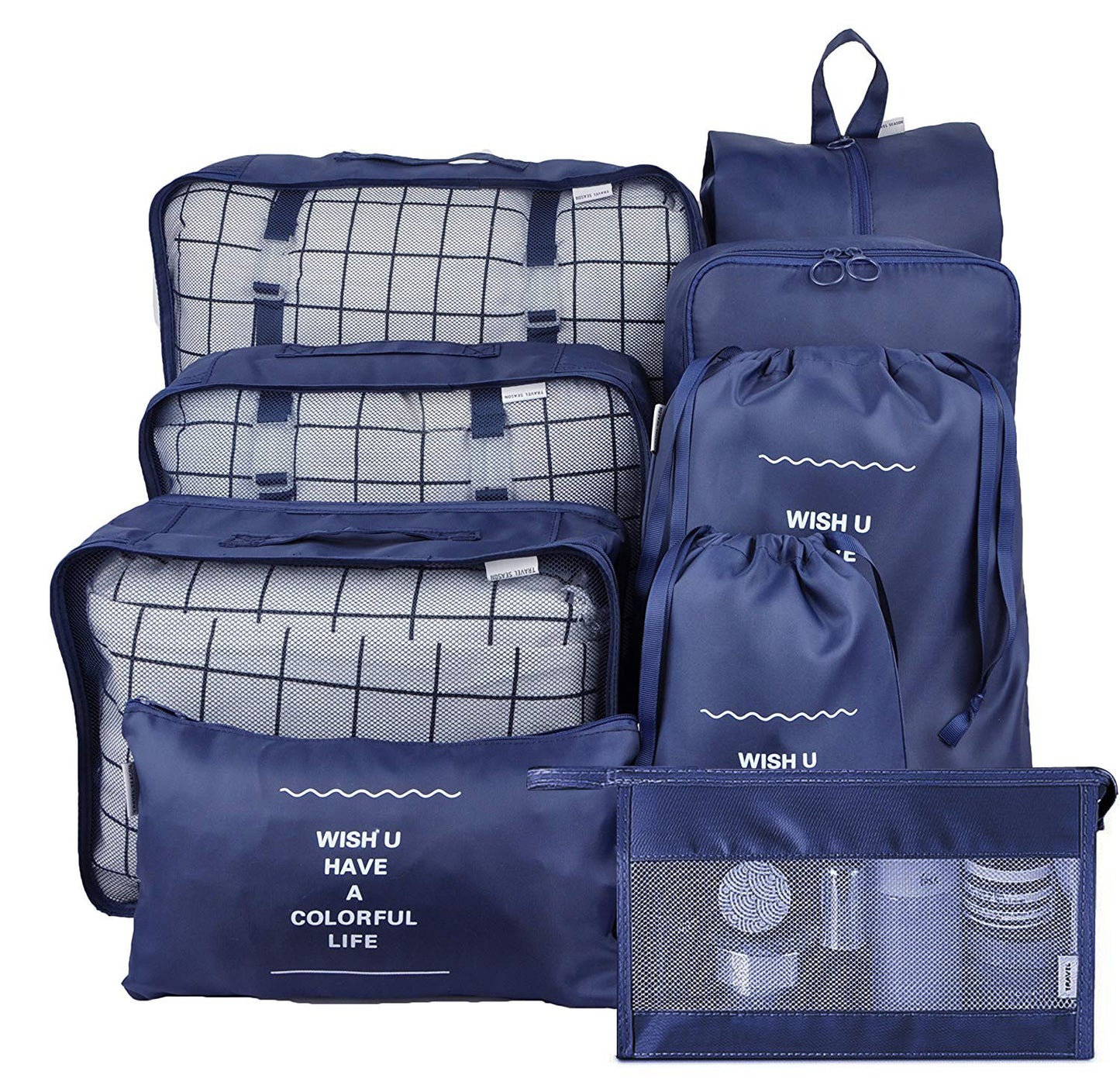 Luggage Storage Bag Travel Goods Storage Set