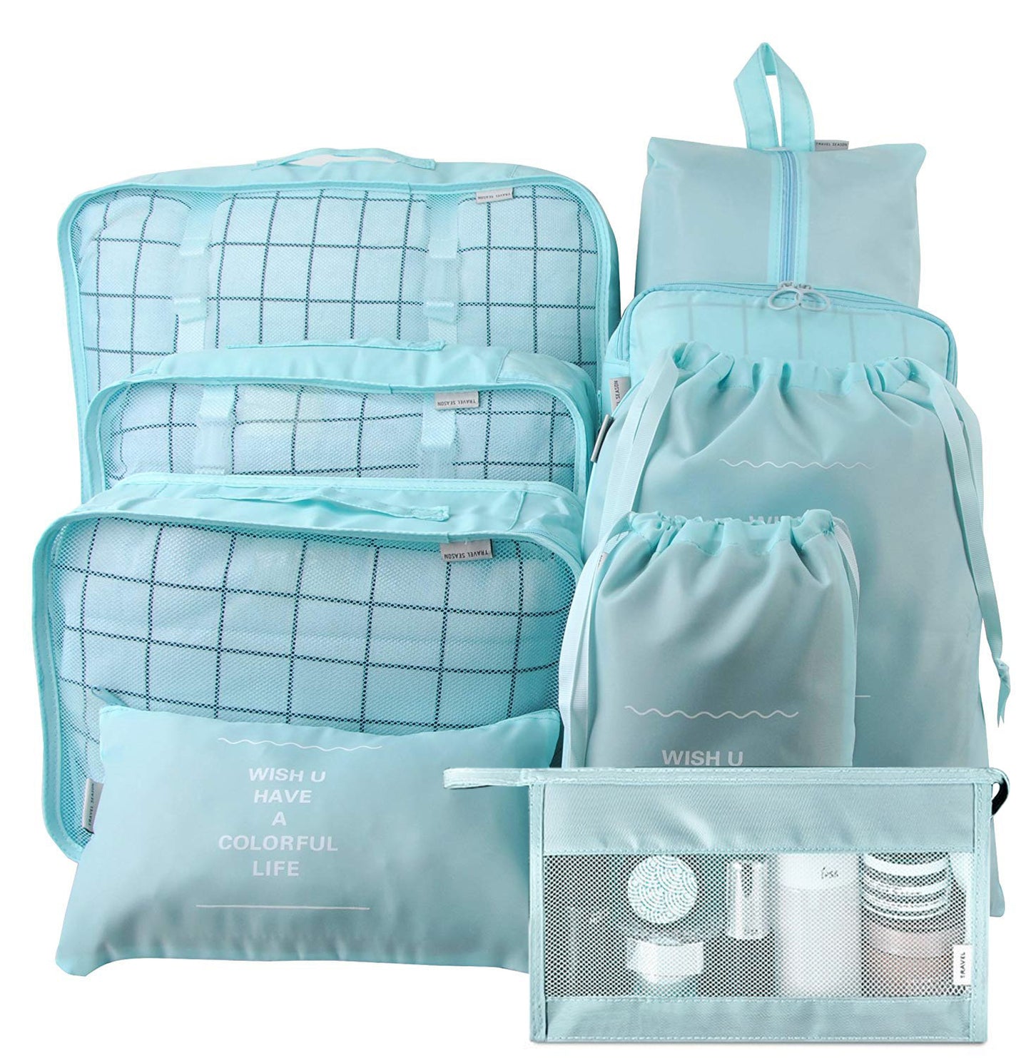 Luggage Storage Bag Travel Goods Storage Set