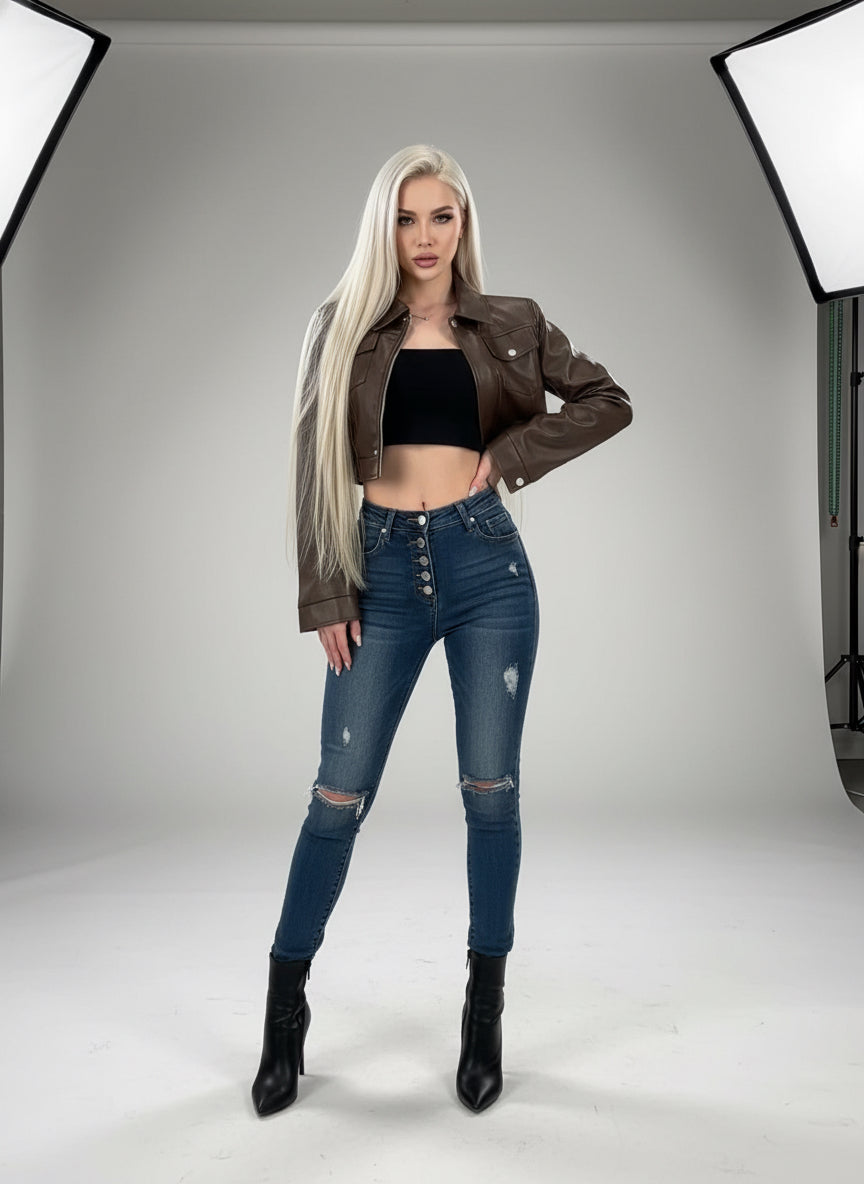Leather Coat