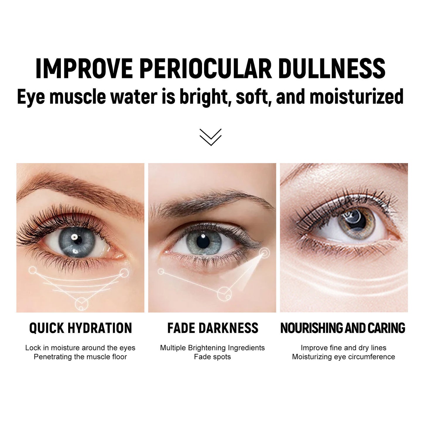Fading Wrinkle Dark Circles Tighten The Skin Around The Eyes Eye Moisturizing Care