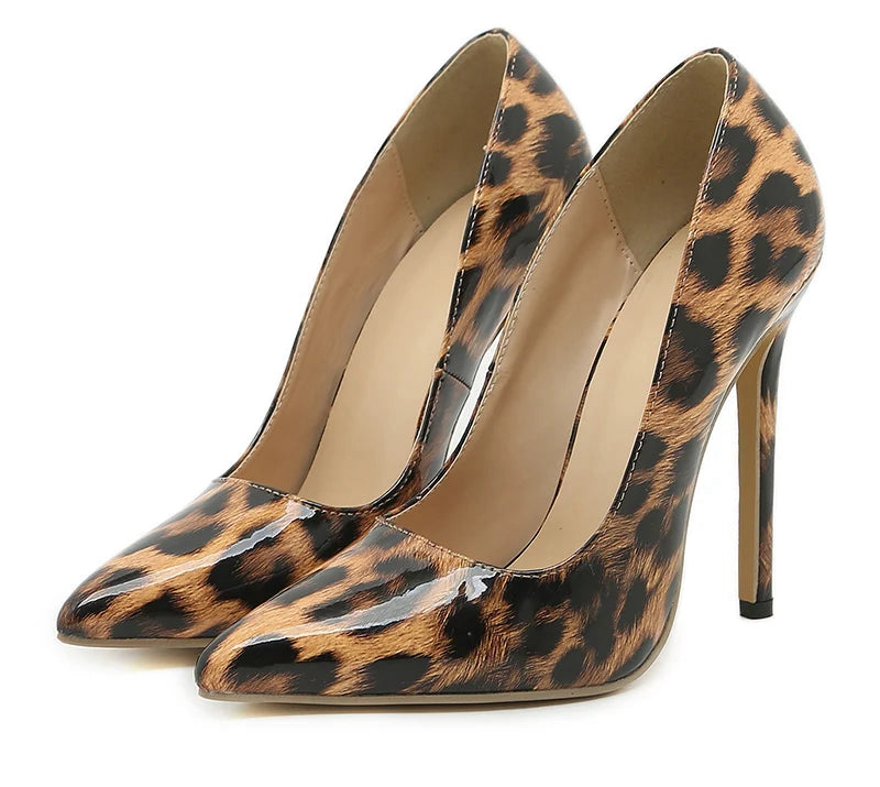 Leopard Heels