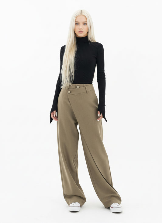 Wide-leg Pants