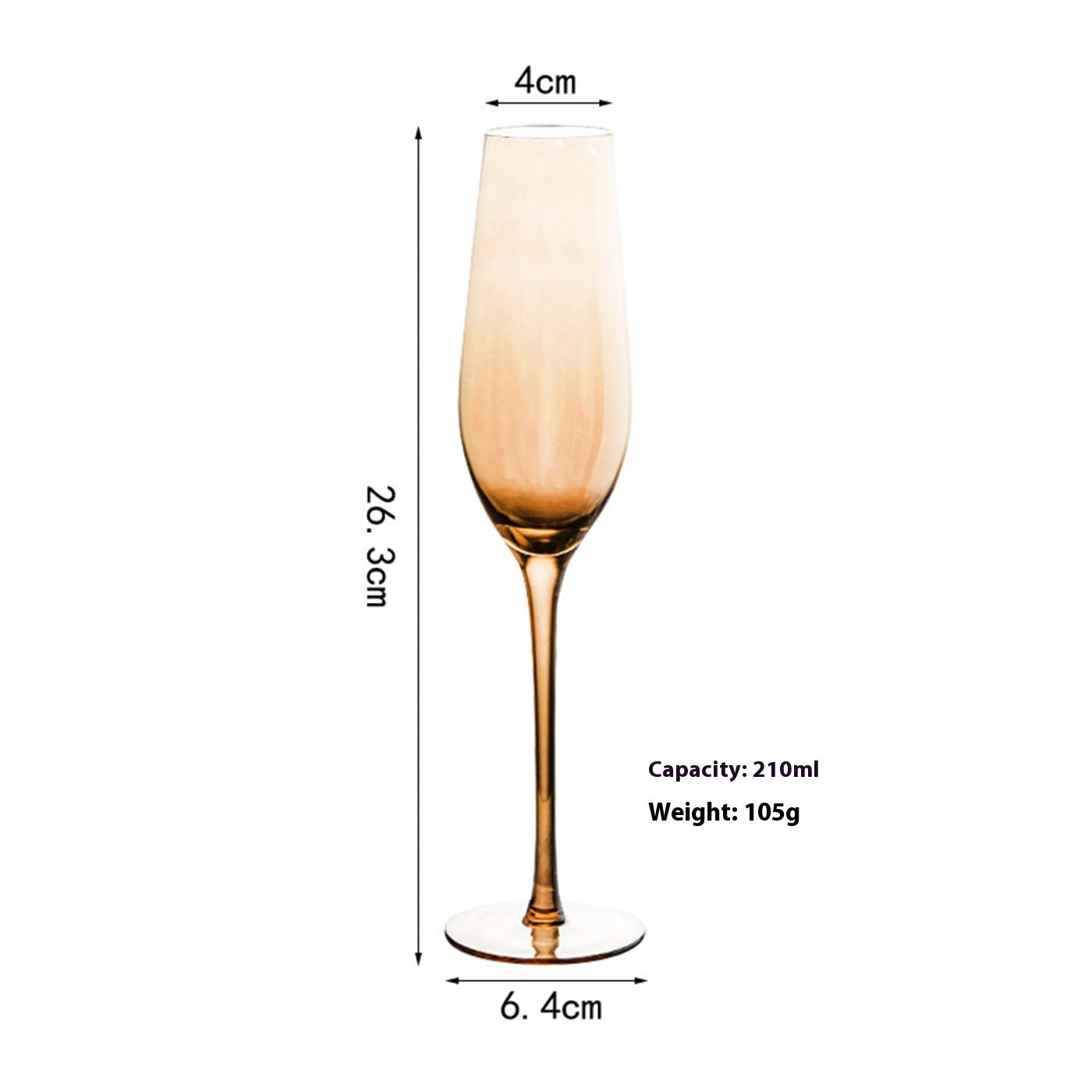 Golden Red Wine Glass Household Decanter