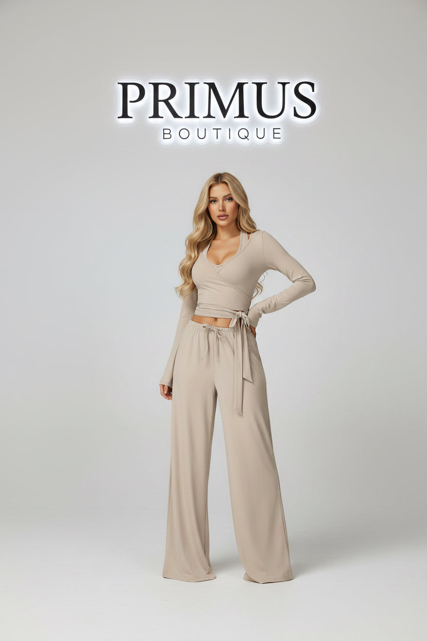 Eco-friendly Pilate Long Sleeve One Piece Strap