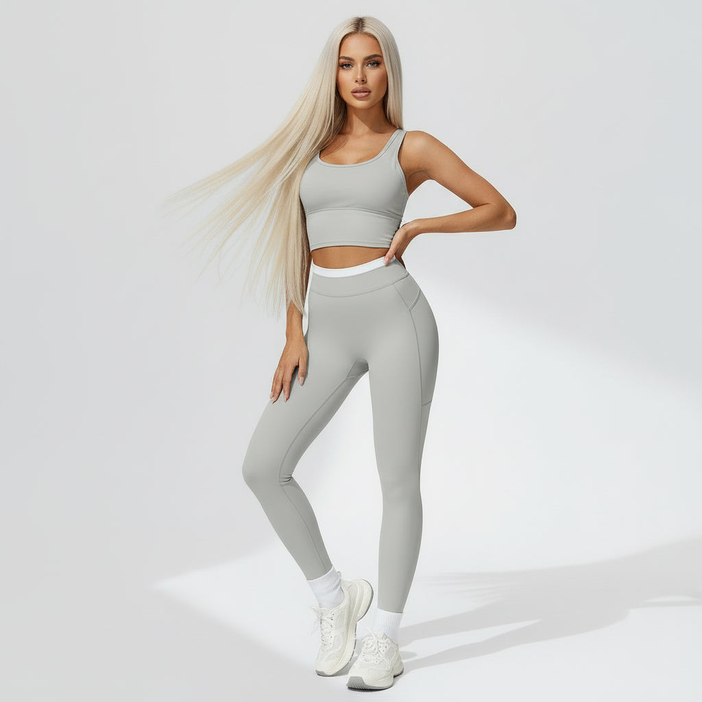 Eco-friendly High Waist Tight Trousers