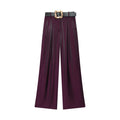 Balloon Top With Belt Slacks Suit