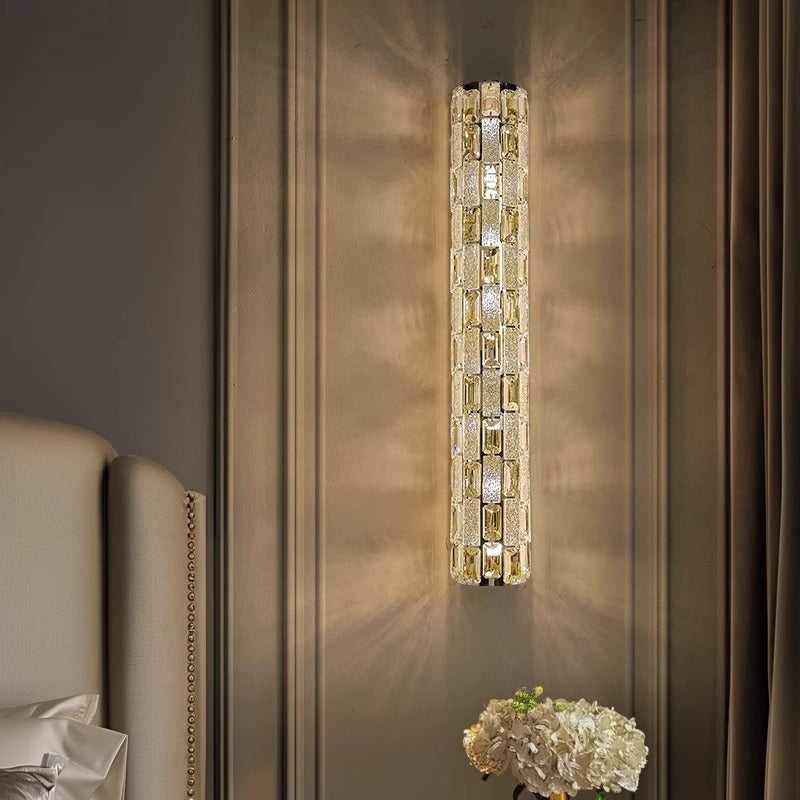 Modern Light Luxury Crystal Wall Lamp