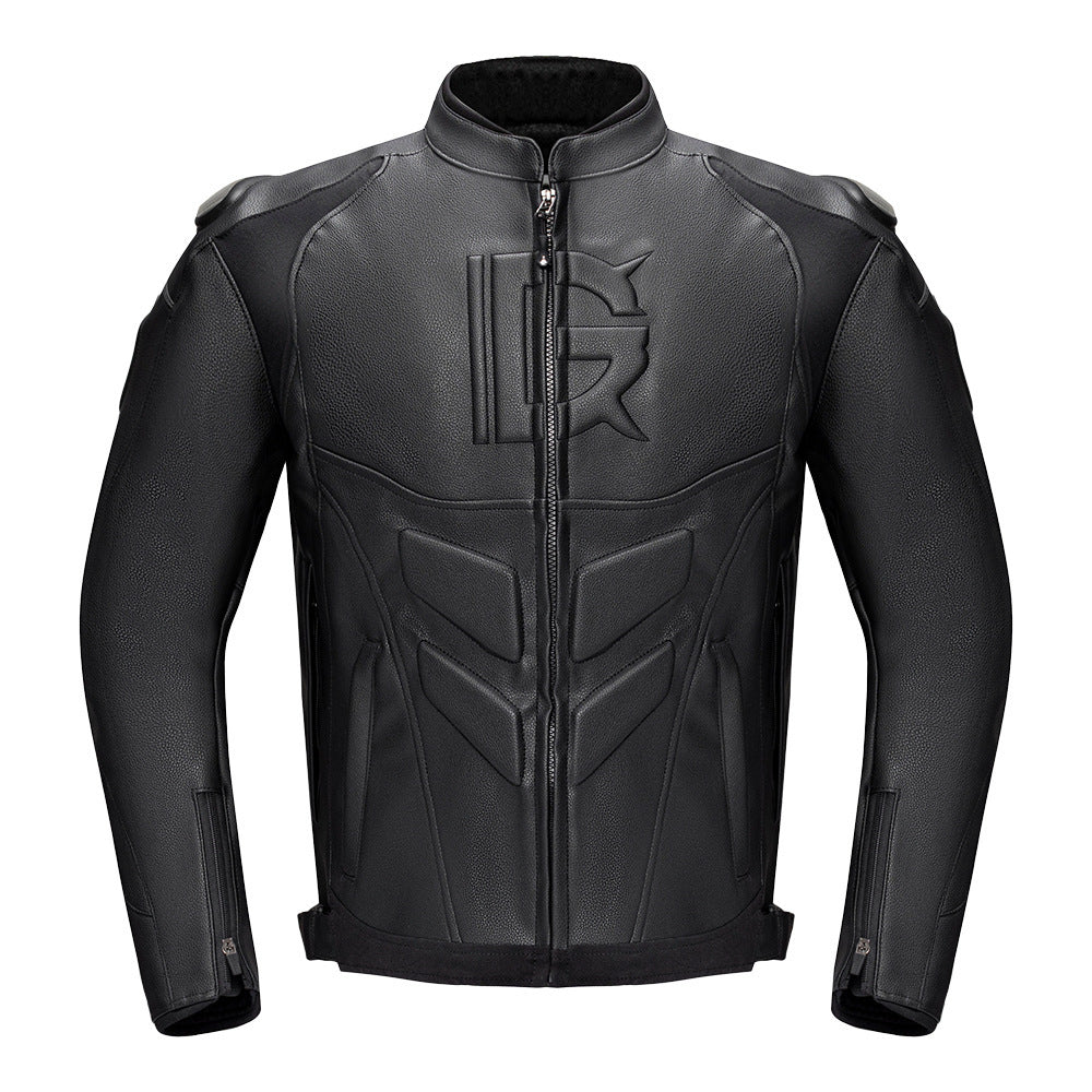 Wind-proof Motorcycle Leather Pants Suit