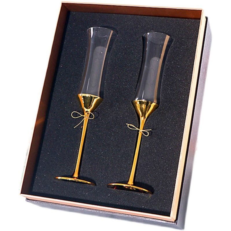 Goblet Gift Couple Wedding Couple Cups Wine Set Suit