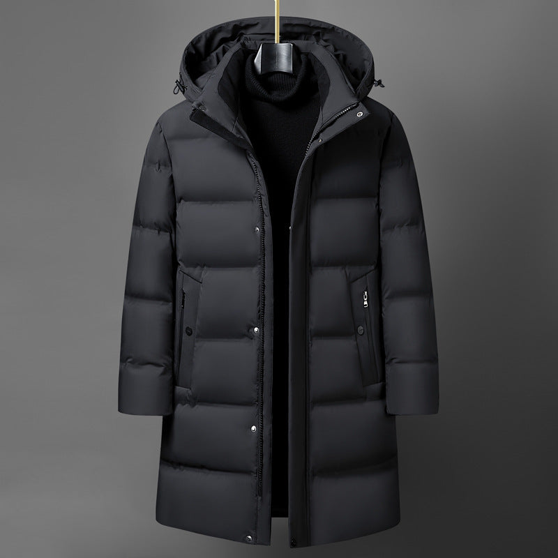 Mid-length Thick Jacket Coat