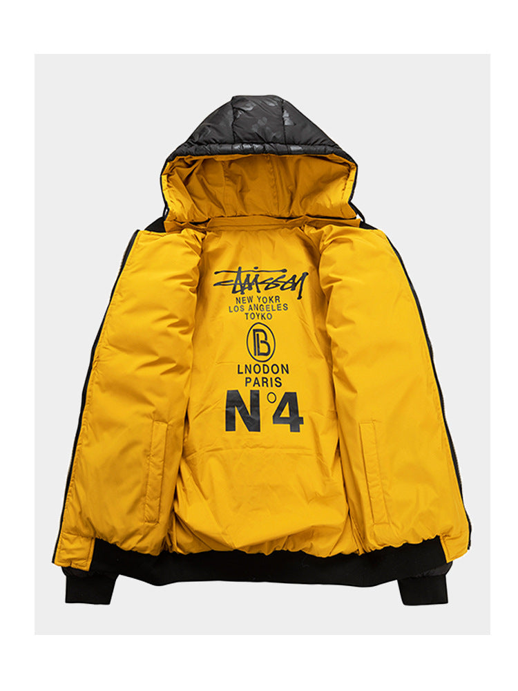 Casual Men Cotton Clothes Korean Style Double Sided