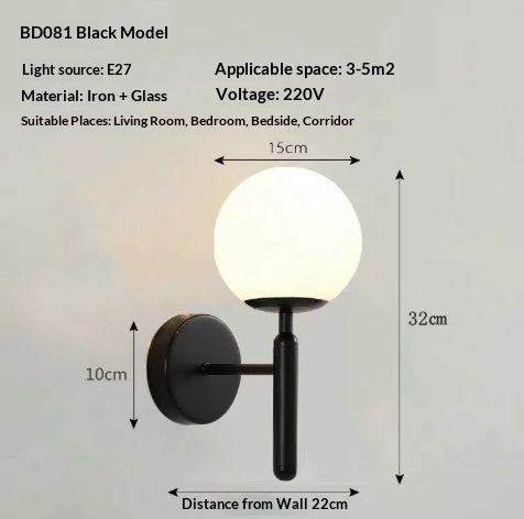 LED Modern Minimalist Wall Lamp