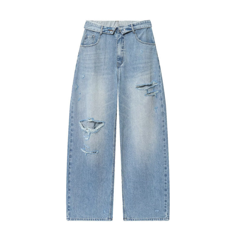 Loose Mid Waist Jeans