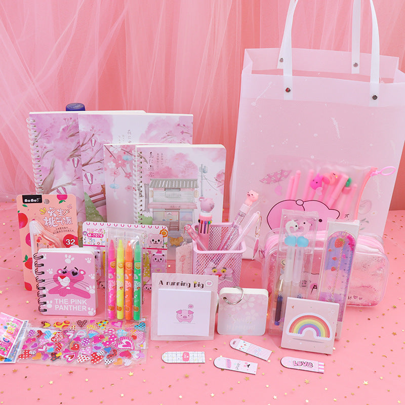 Girl Heart Elementary And Middle School Students Start School Spree