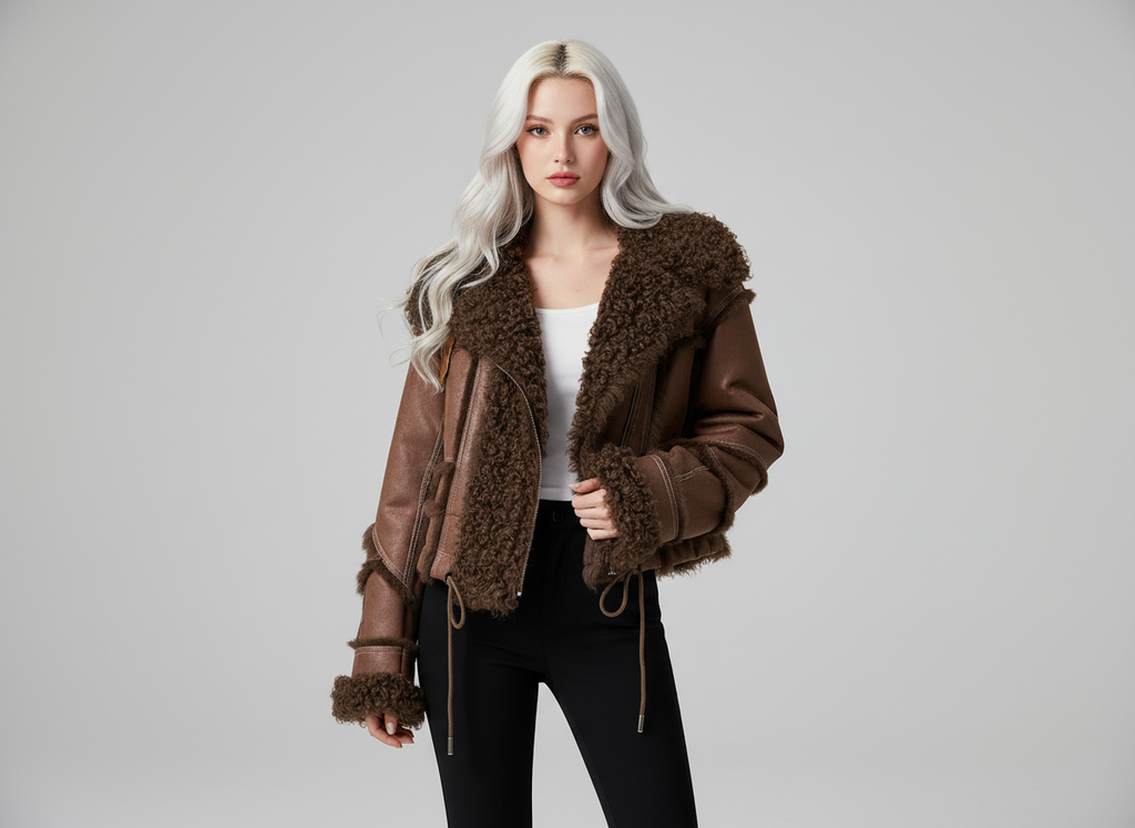 New Imported Snow Rabbit Fur Fur Coat Women