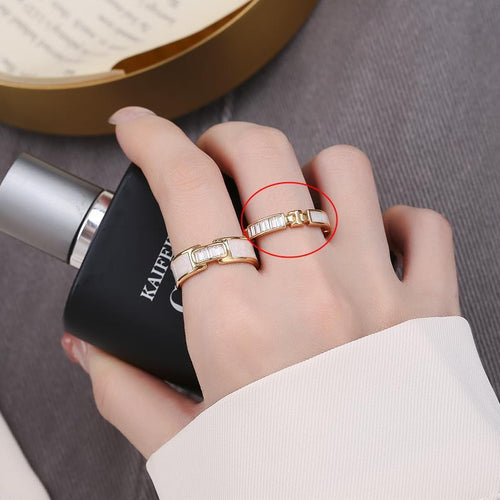 Champagne Gold Ring