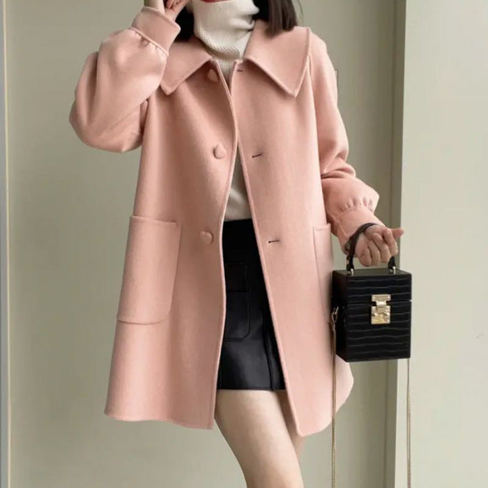 Slim Fit Woolen Coat
