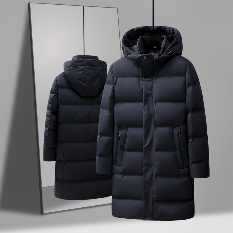 Mid-length Thick Jacket Coat