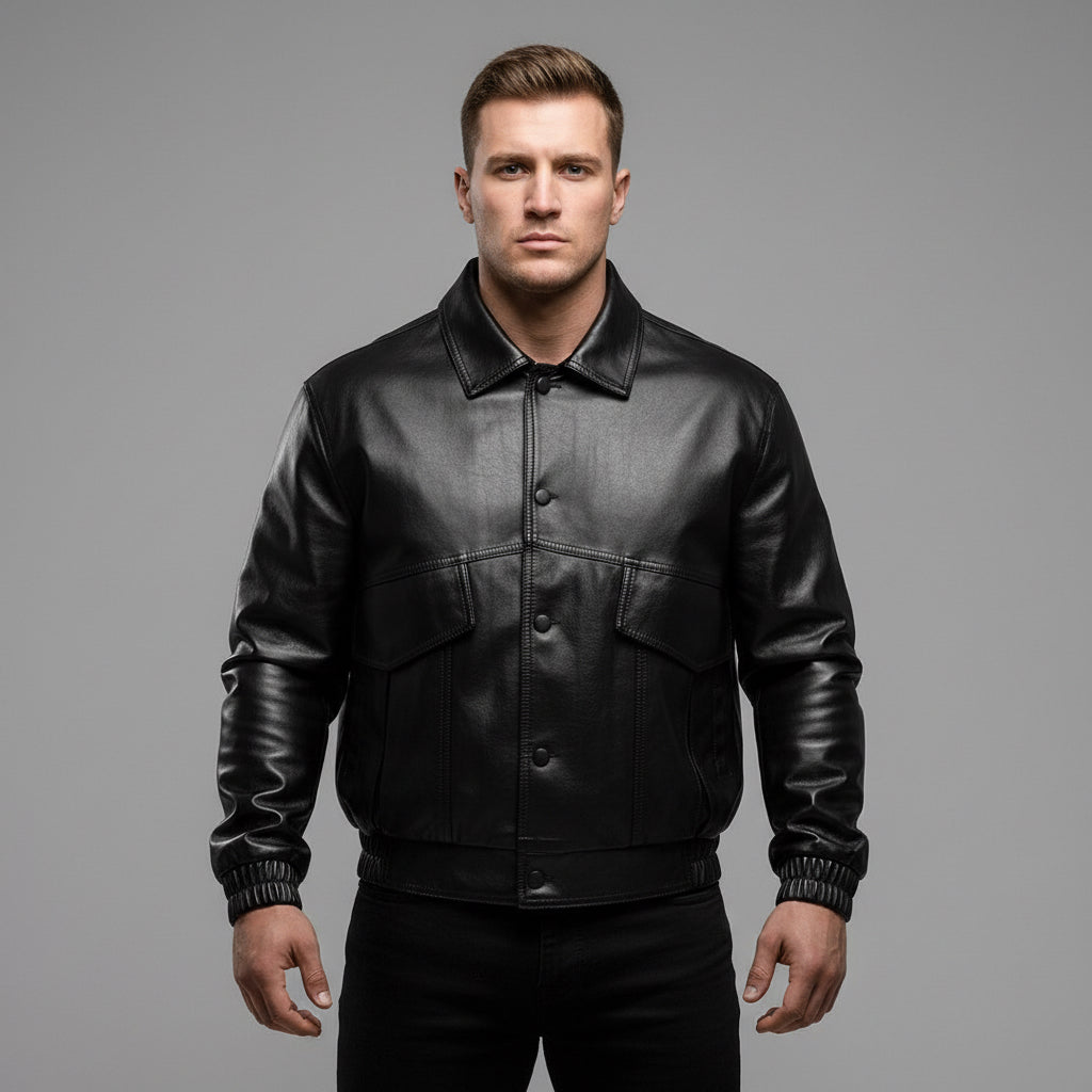 Leather Jacket Men