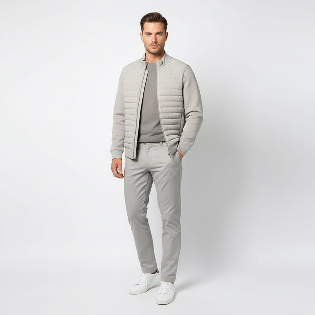 Lightweight Stand Collar Coat