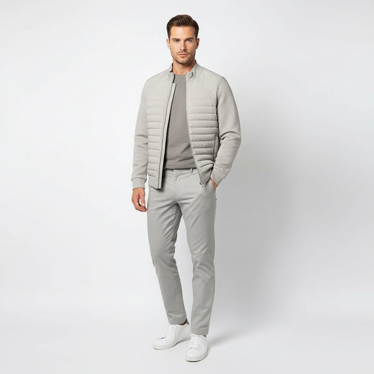 Lightweight Stand Collar Coat