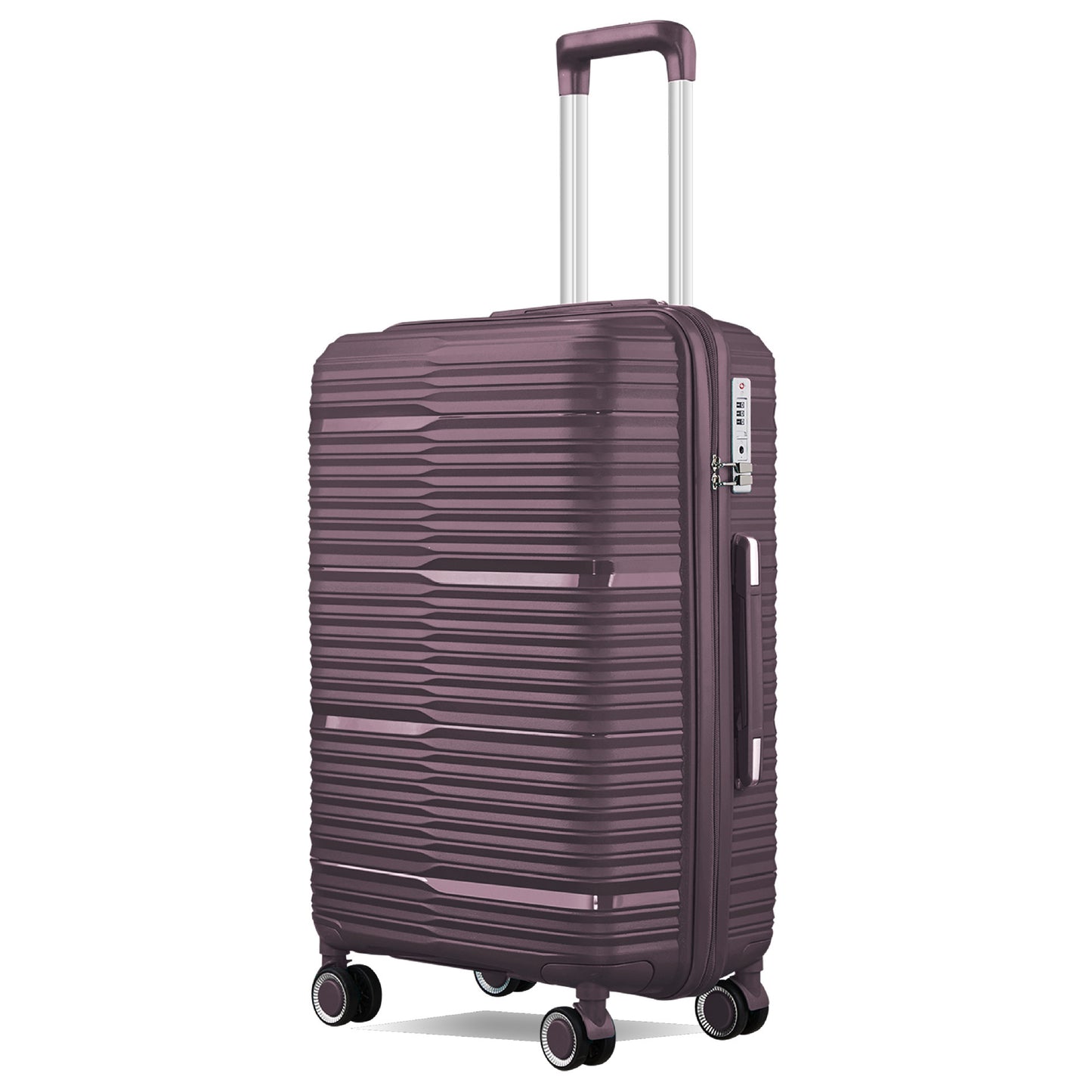 PP Material Trolley Case Mute Universal Wheel 20-inch