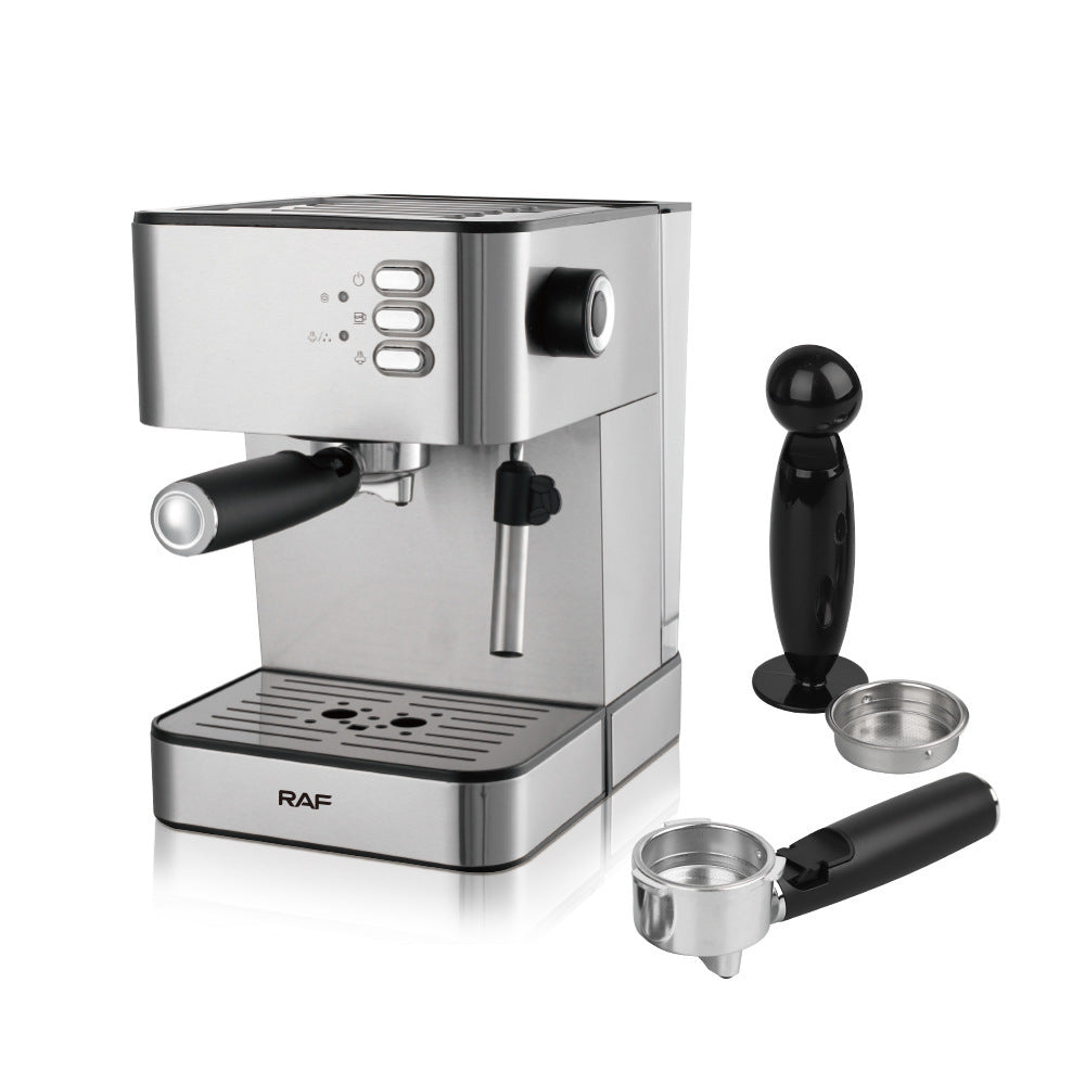 Italian-style Coffee Machine With Milk Froth 19Bar Semi-automatic